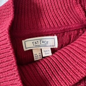 Fat Face Mock Turtleneck Sweater